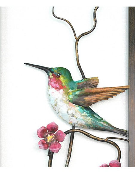 Décoration murale - Colibris en vol