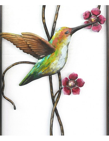 Décoration murale - Colibris en vol
