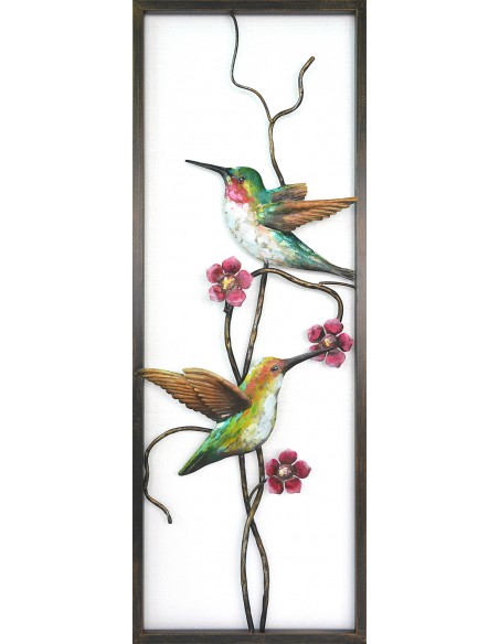 Décoration murale - Colibris en vol