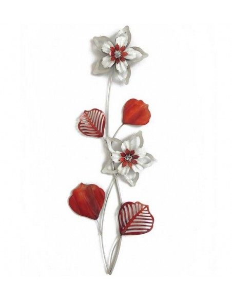 DECO MURALE METAL FLEURS
