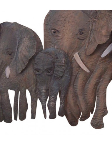 DECORATION MURALE ELEPHANTS