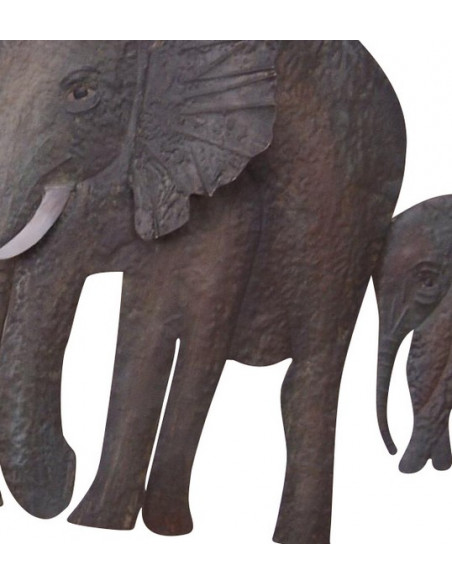 DECORATION MURALE ELEPHANTS