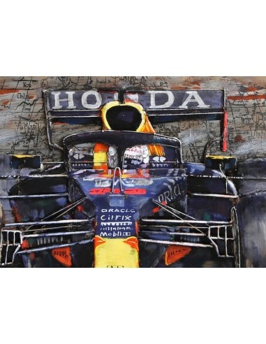 TABLEAU METAL relief - FORMULE 1