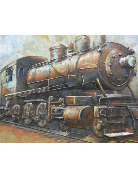 TABLEAU METAL relief - Orient Express