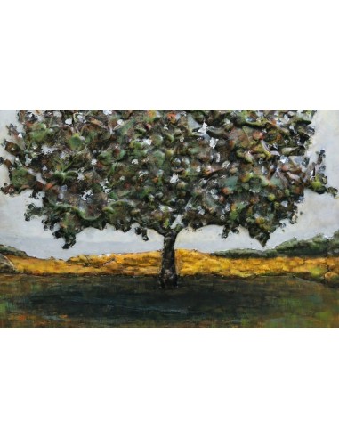 TABLEAU METAL relief - ARBRE