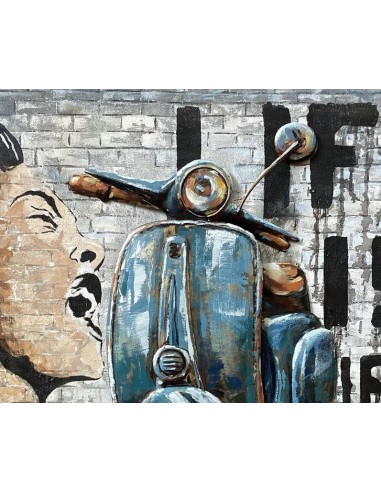 TABLEAU METAL relief - BELLA VITA