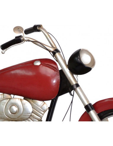 DECORATION MURALE MOTO LAMPE