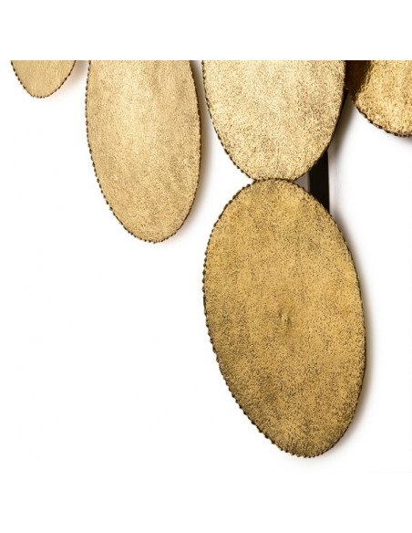 DECORATION MURALE PIECES EN OR