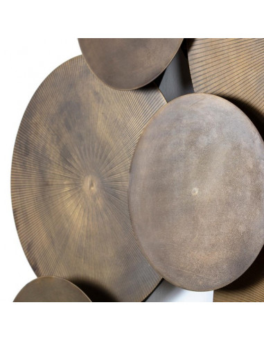 DECORATION MURALE CYMBALES ANTIQUES